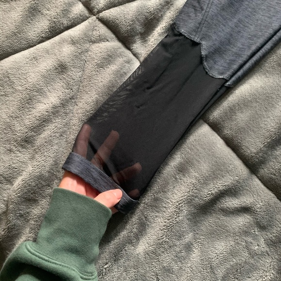 vs pink dark grey basic athletic leggings - Picture 6 of 11